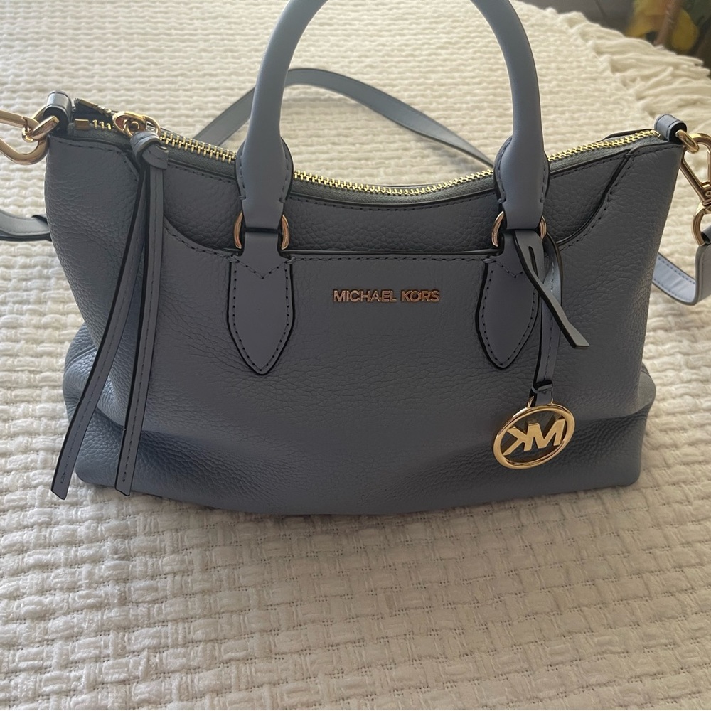 Michael Kors Collins Satchel Bag And Crossbody Bag